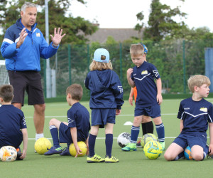 A coaching session in progress A coaching session in progress